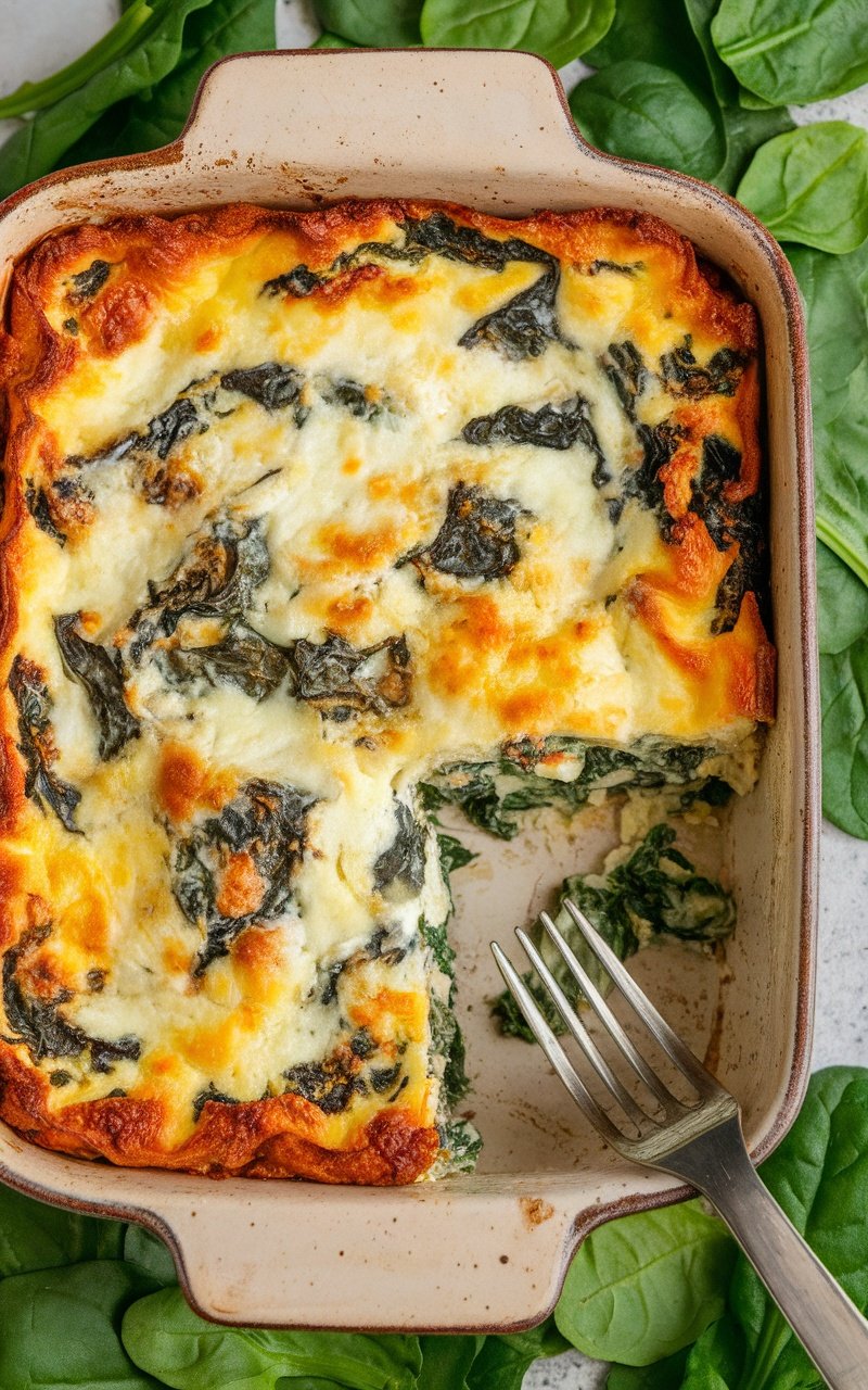 Delicious-Ricotta-Spinach-Bake-A-Must-Try-for-Keto-Lovers